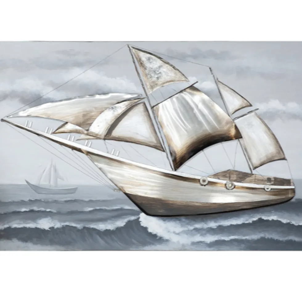Leinwandbild Wandbild Segelboot 150×100 cm