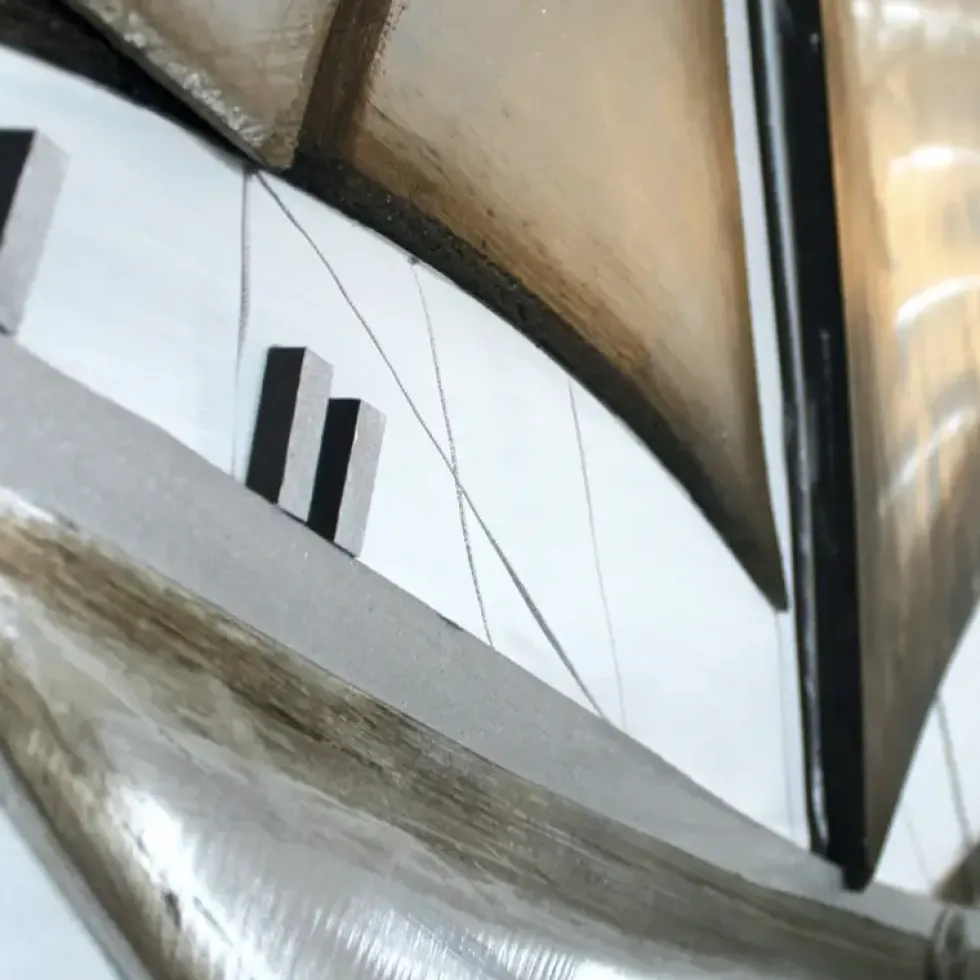 Leinwandbild Wandbild Segelboot 150×100 cm