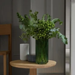 Lyngby Vase Glas grün