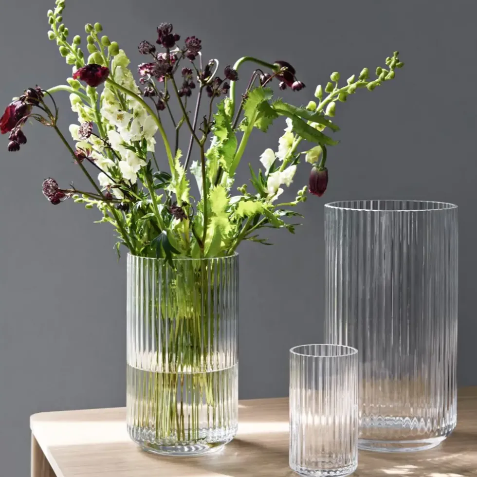 Lyngby Vase Glas klar