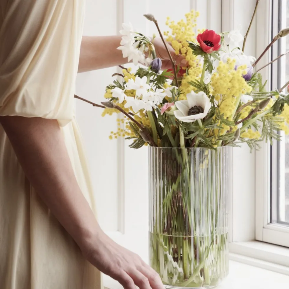 Lyngby Vase Glas klar