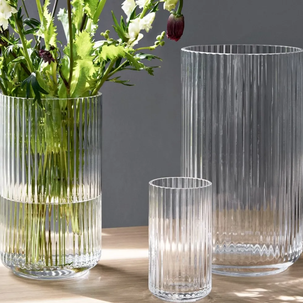 Lyngby Vase Glas klar