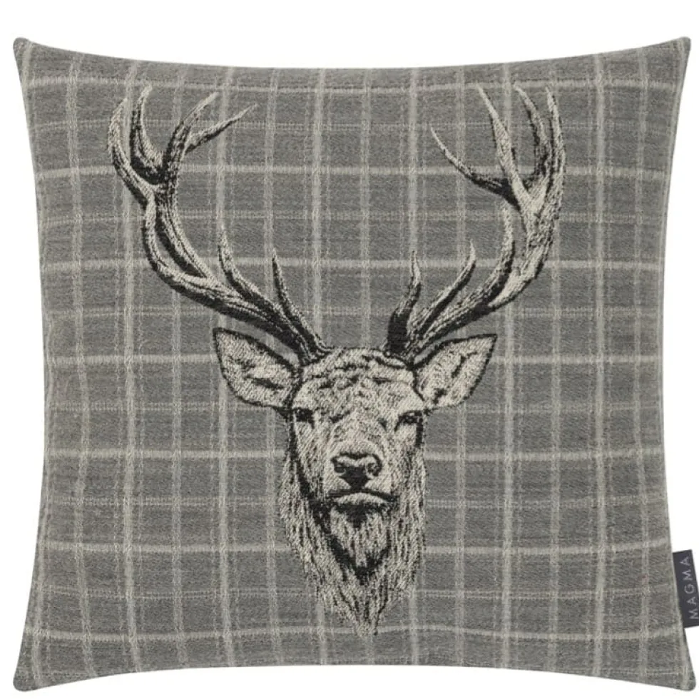 Magma Kissen Burton grau 45×45 cm