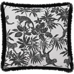 Magma Kissen 50×50 cm Monkey schwarz