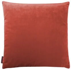 Magma Kissen 50×50 cm Samt Uni marsala