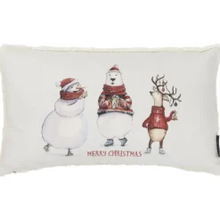 Magma Kissen DREI FREUNDE beige 30×50 cm