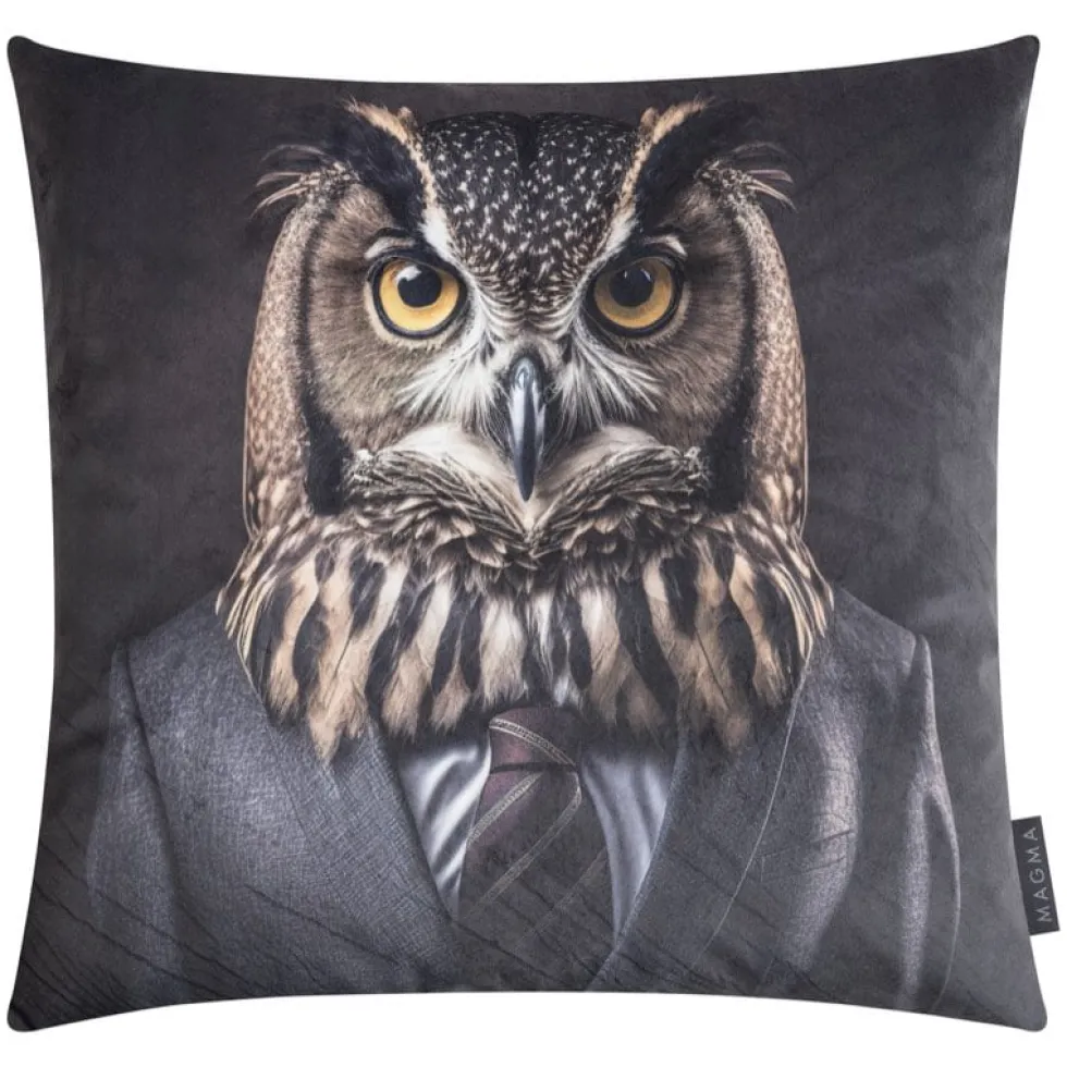 Magma Kissen Eule Arty Animals 45×45 cm
