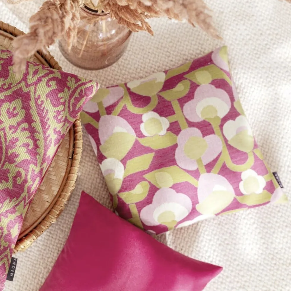Magma Kissen HILLA pink 45×45 cm
