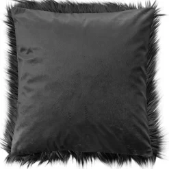 Magma Kissen LUXURY PILE anthrazit 45×45 cm