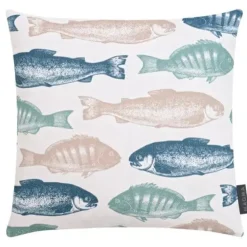 Magma Kissen maritim Schwarm 40×40 cm