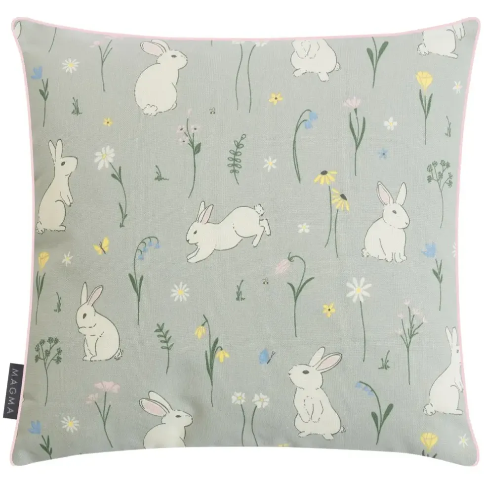 Magma Kissen Ostern Flocke pastellgrün 45×45 cm