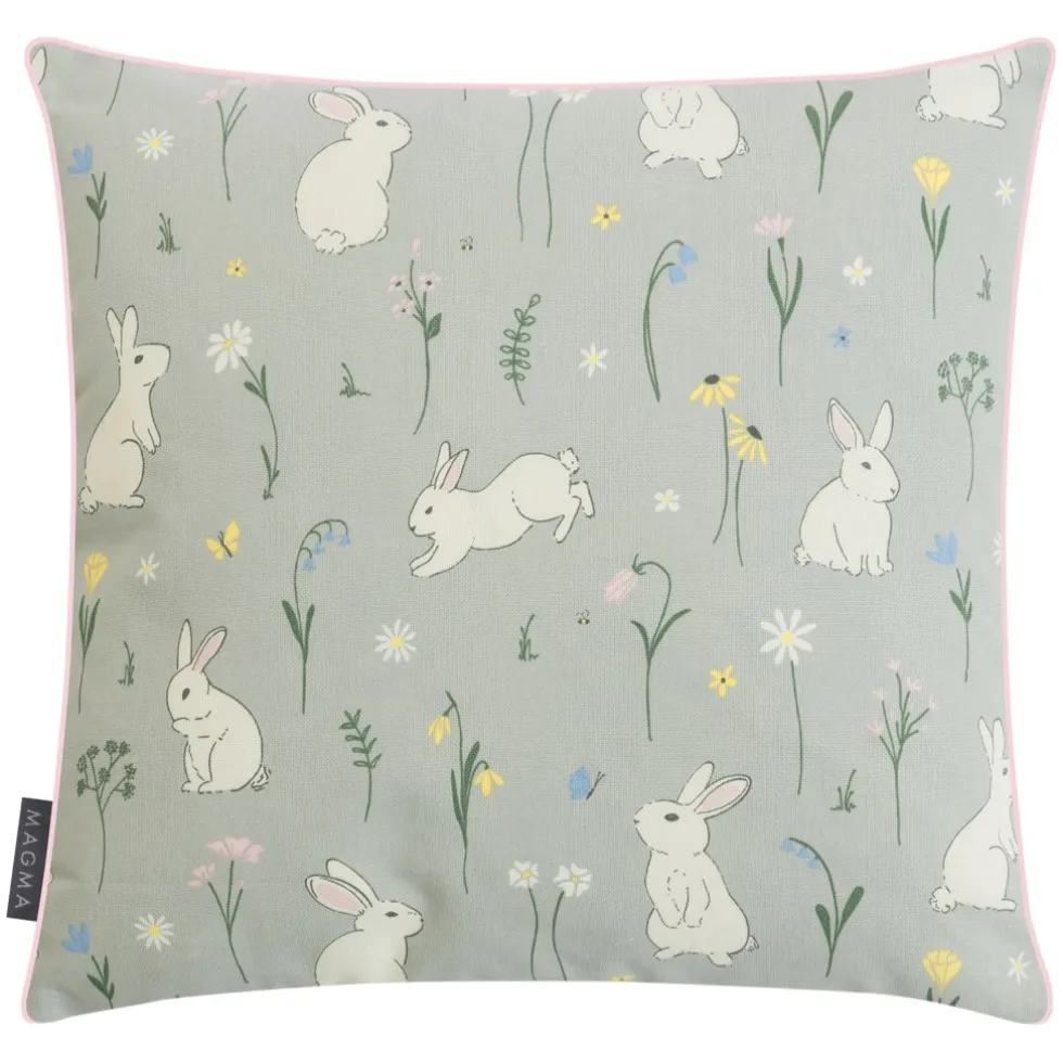 Magma Kissen Ostern Flocke pastellgrün 45×45 cm