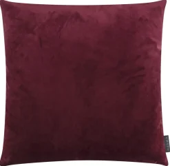 Magma Kissen SAMT UNI bordeaux 50×50 cm