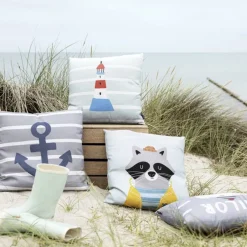 Magma Kissen SEAFRIENDS Seebär 45×45 cm