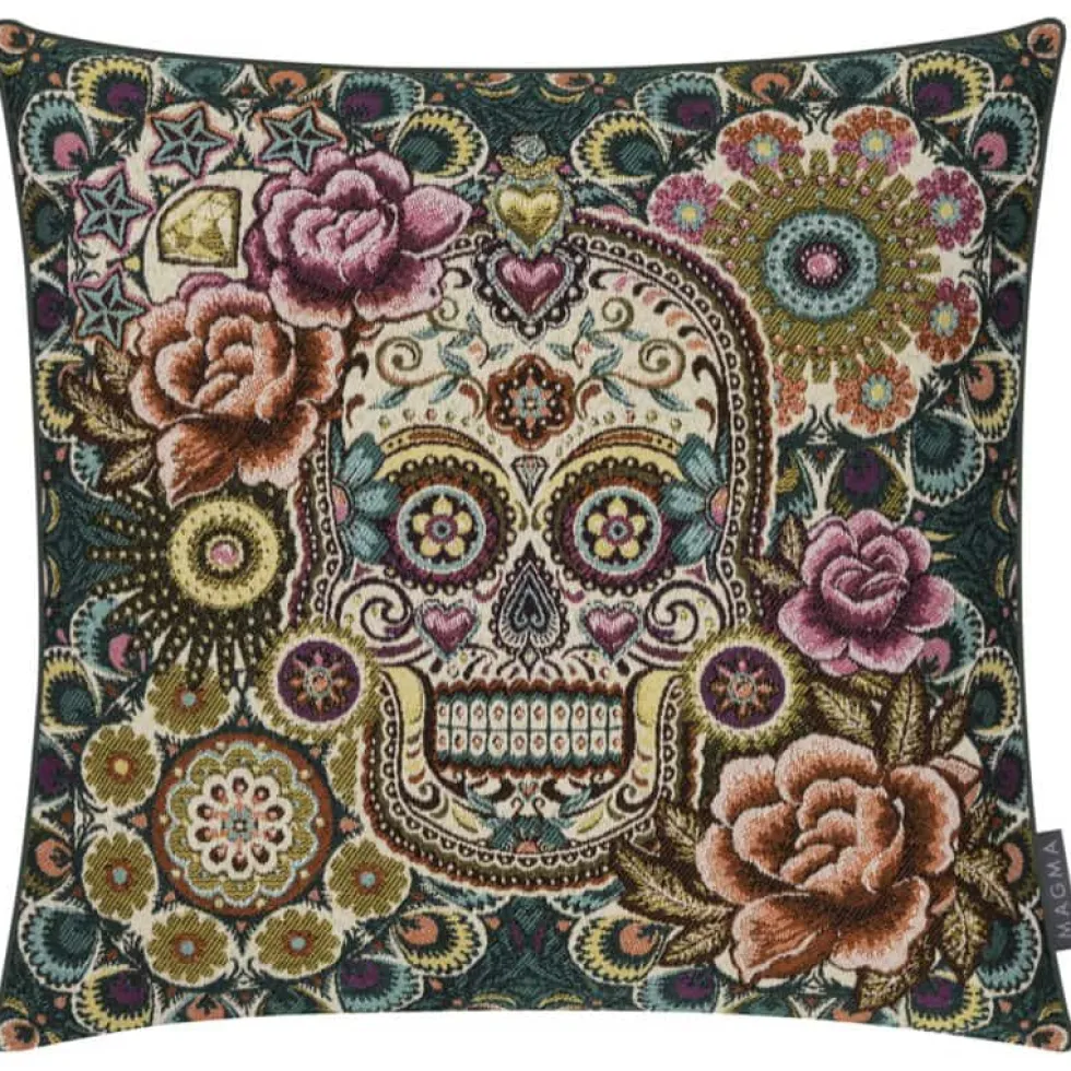 Magma Kissen Skull bunt 45×45 cm