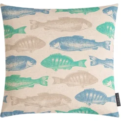 Magma Kissen Wellenzeit Fische 45×45 cm