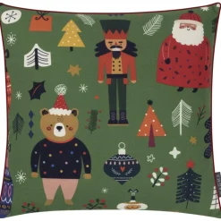 Magma Kissen XMAS PARTY grün 45×45 cm