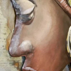 Metallbild 3D Malaika 120×80 cm