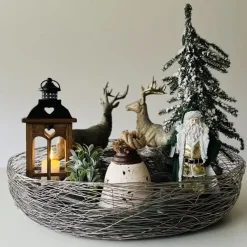 Metallkranz Avalon zum Dekorieren 78 cm