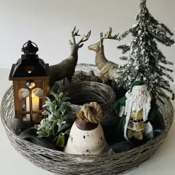 Metallkranz Avalon zum Dekorieren 78 cm