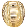 Metall Windlichter gold 2er Set Susi Edzard Höhe 9 cm