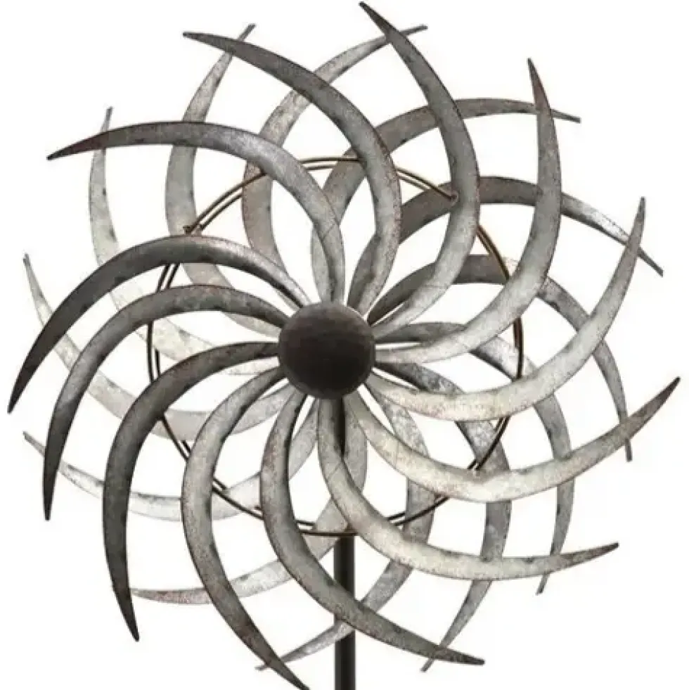 Metall Windrad Garten ALEXIOS Art Ferro Höhe 150 cm