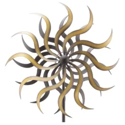 Metall Windrad Garten Art Ferro Höhe 180 cm
