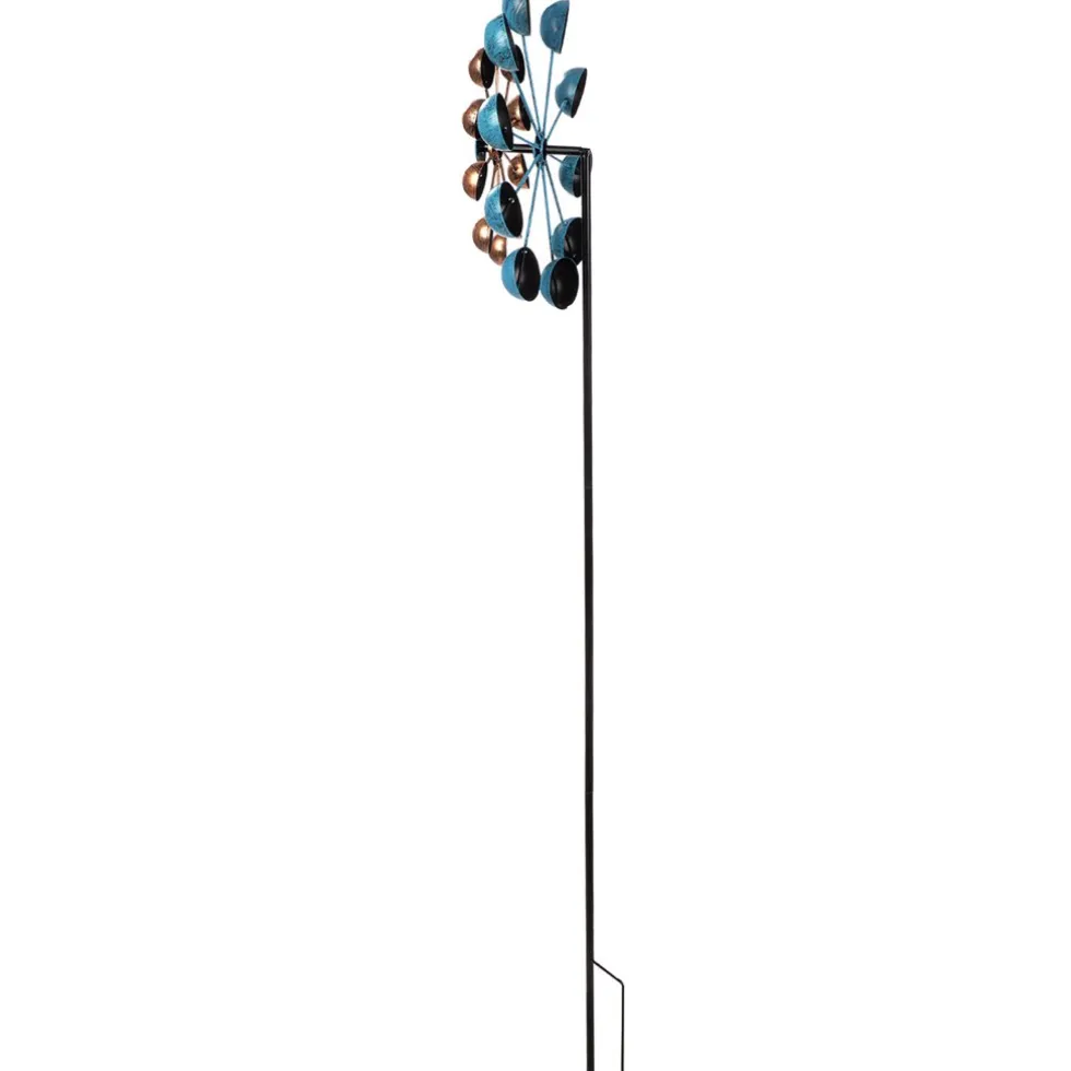 Metall Windrad Garten EMISFERO Höhe 124 cm