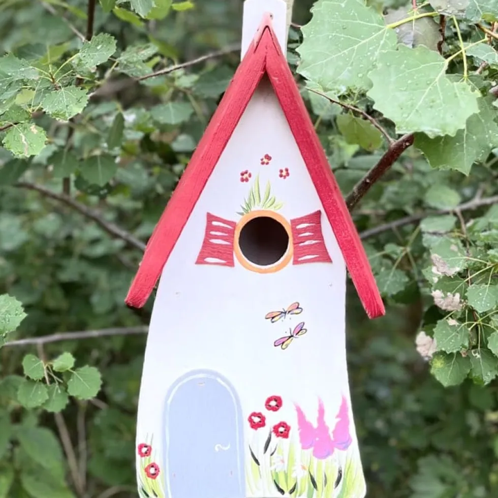 Nistkasten hängend STARENKASTEN Vogelvilla Höhe 55 cm