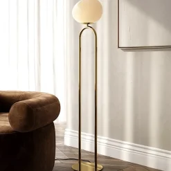 Nordlux Stehlampe gold SHAPES Höhe 135 cm