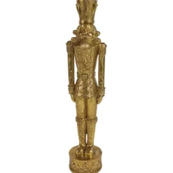 Nussknacker Figur gold Eugen Werner Voß Höhe 52 cm