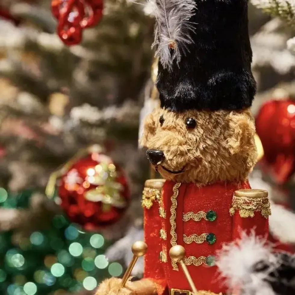 Nussknacker Weihnachtsdeko Werner Voß Teddy Bernhard Höhe 60 cm