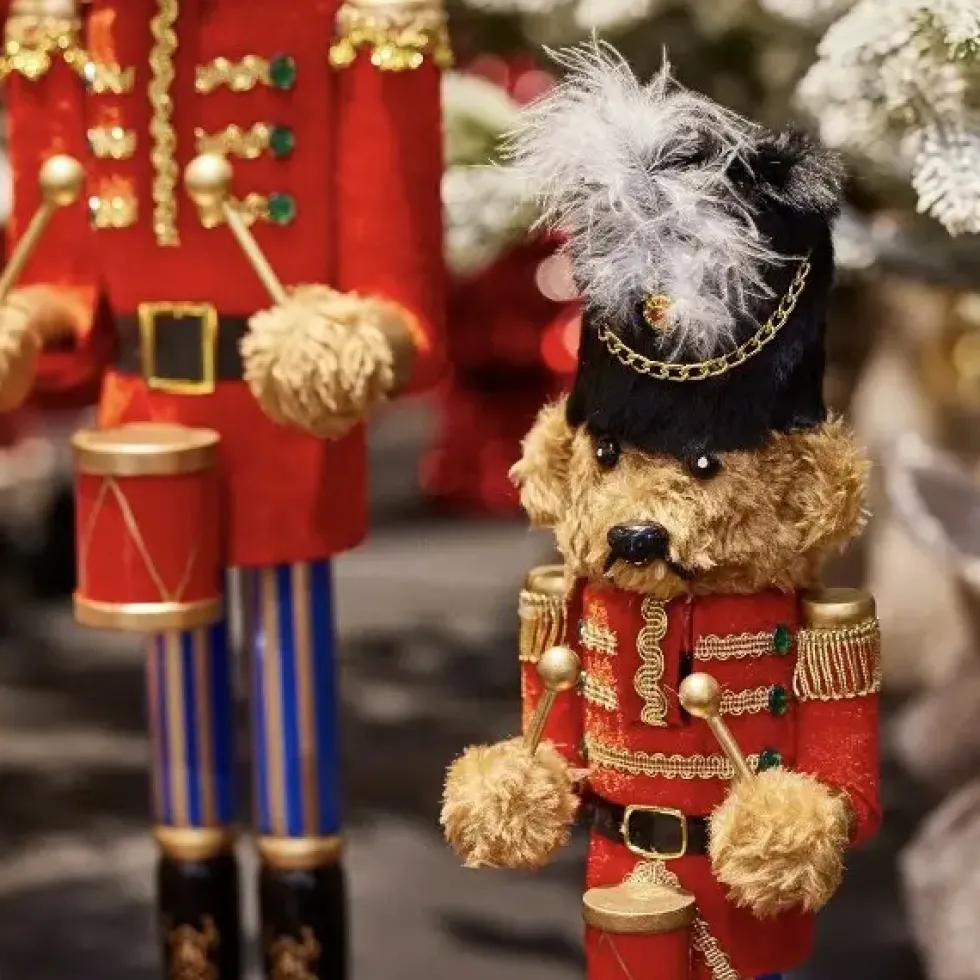 Nussknacker Weihnachtsdeko Werner Voß Teddy Arnold Höhe 38 cm