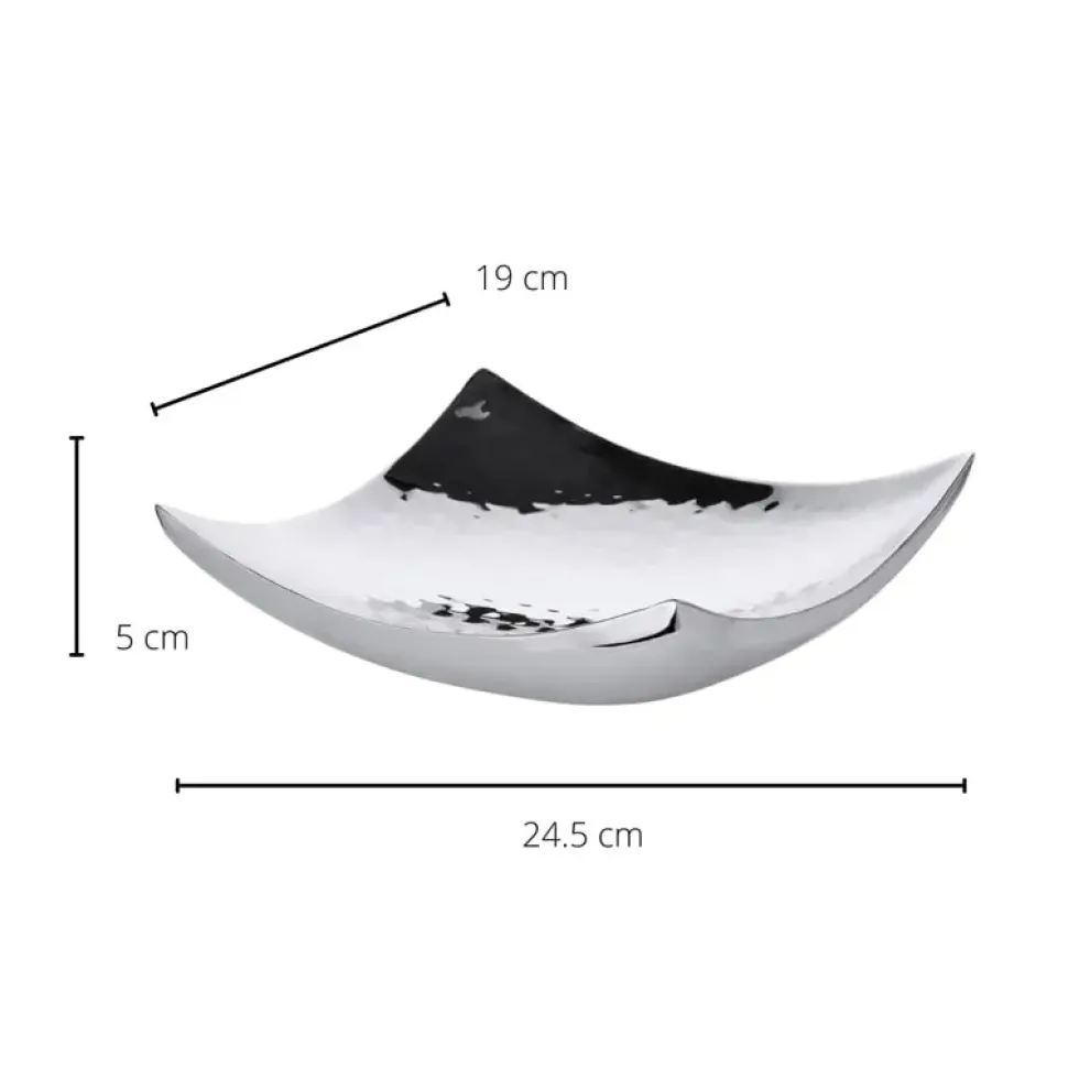 Obstschale modern DALLAS Edzard 19×19 cm