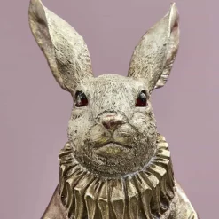 Osterdeko Hase Baxter mit Schale Werner Voß Höhe 28 cm