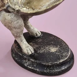 Osterdeko Hase Baxter mit Schale Werner Voß Höhe 28 cm