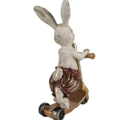 Osterdeko Hase Cherry mit Roller Clayre & Eef Höhe 25 cm