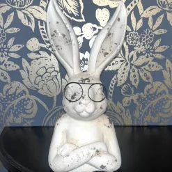 Osterdeko Hasenbüste Elias Casablanca Höhe 39 cm
