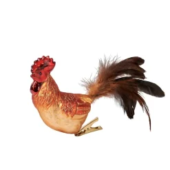 Osterdeko Hänger Hahn mit Clip GiftCompany Breite 20 cm