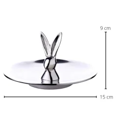 Osterdeko Keksschale Hase Louis Edzard Höhe 9 cm