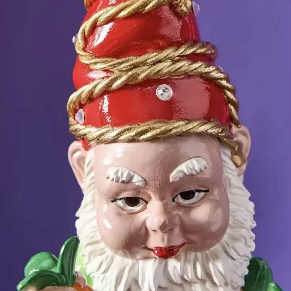 Osterhase Deko Figur Zwerg mit Hase Höhe 30 cm