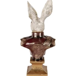 Osterhase Deko Hasenbüste Hase in Uniform Clayre & Eef