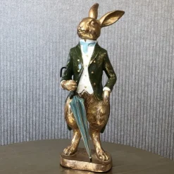 Osterhase Deko Henning Werner Voß Höhe 33 cm