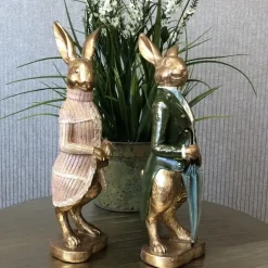 Osterhase Deko Henning Werner Voß Höhe 33 cm