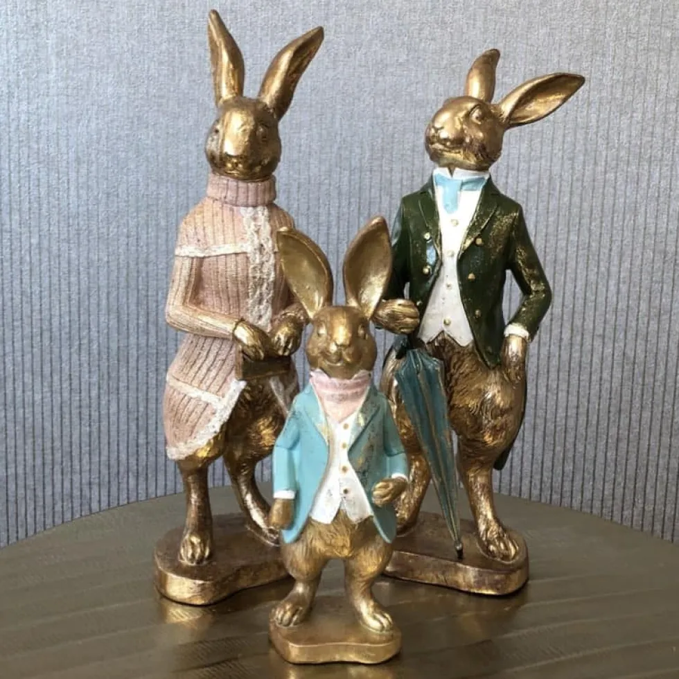 Osterhase Deko Henning Werner Voß Höhe 33 cm