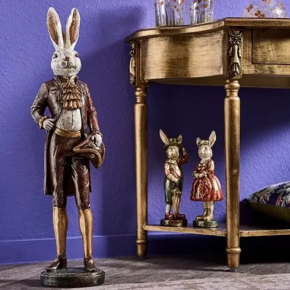 Osterhase Deko Lapin le Grand Werner Voß Höhe 73 cm