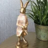 Osterhase Deko modern Henriette Werner Voß Höhe 33 cm
