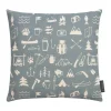 Outdoor Kissen Magma Camping Allover 40×40 cm