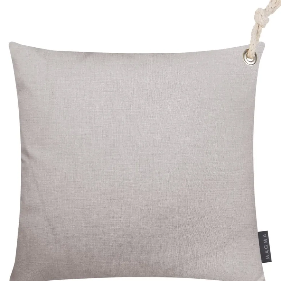 Outdoor Kissen Magma Capri grau 40×40 cm