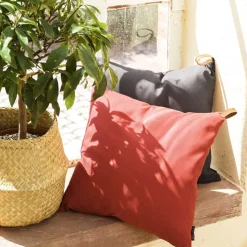 Outdoor Kissen Magma Korfu anthrazit 50×50 cm